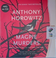 Magpie Murders written by Anthony Horowitz performed by Allan Corduner and Samantha Bond on MP3 CD (Unabridged)